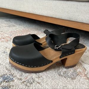 MIA Sofia Clog Sandal Black (41) Mary Jane
